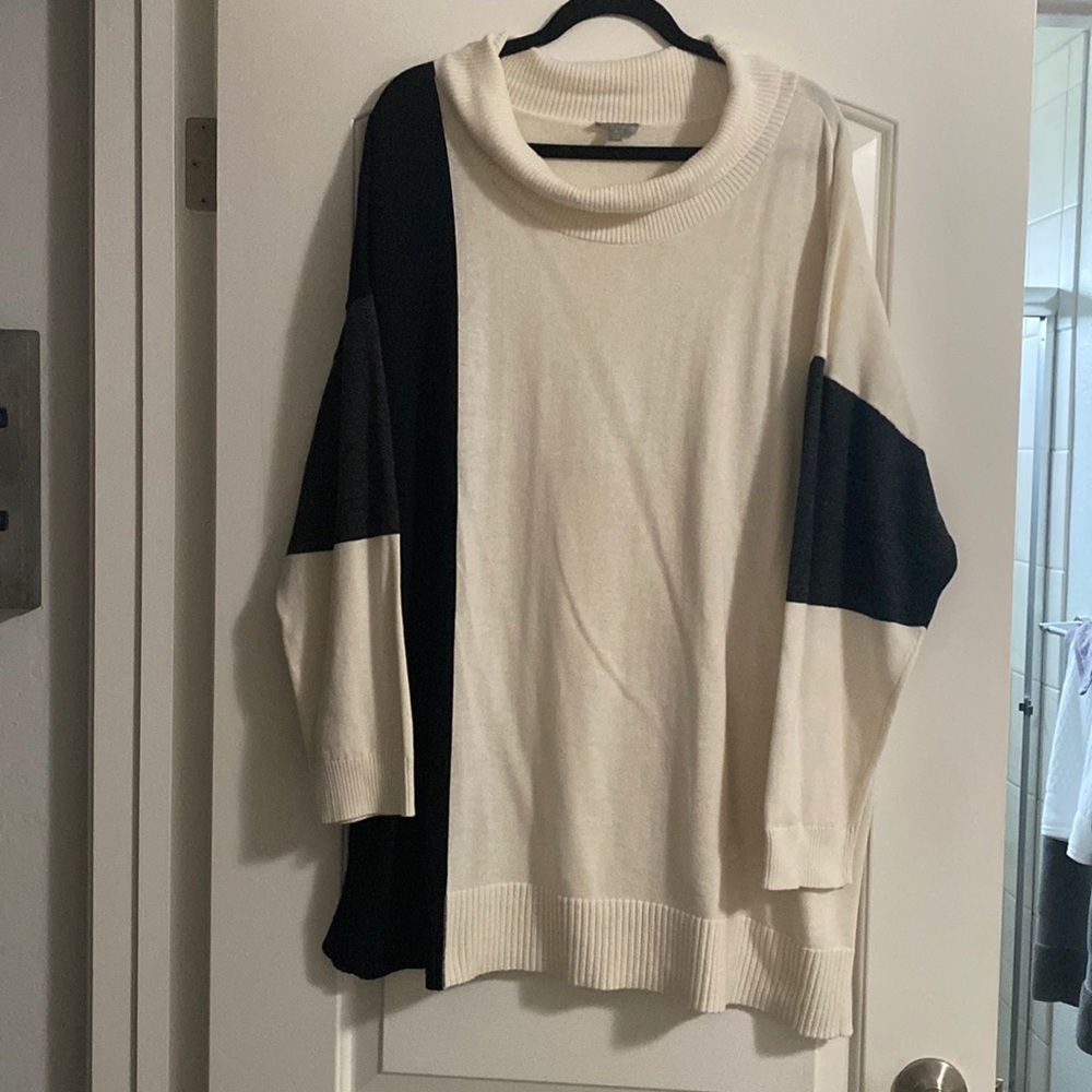 Talbots block color sweater.